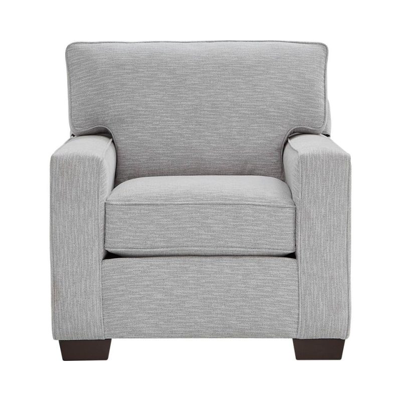 Accent Chairs |  Crestview Track Arm Granite Chair Gray Accent Chairs Accent Chairs