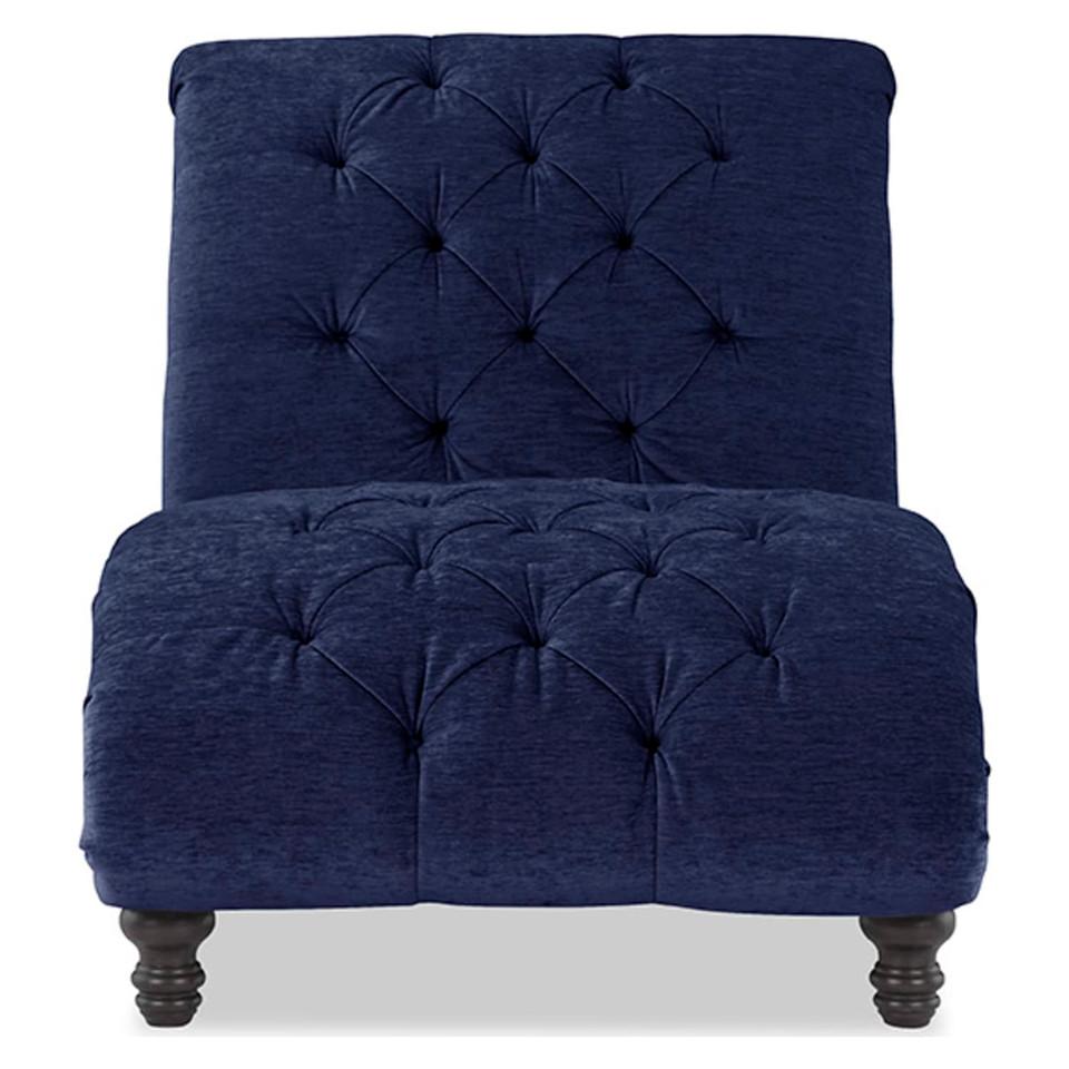 Accent Chairs |  Hampton Blue Chaise Blue Accent Chairs Accent Chairs