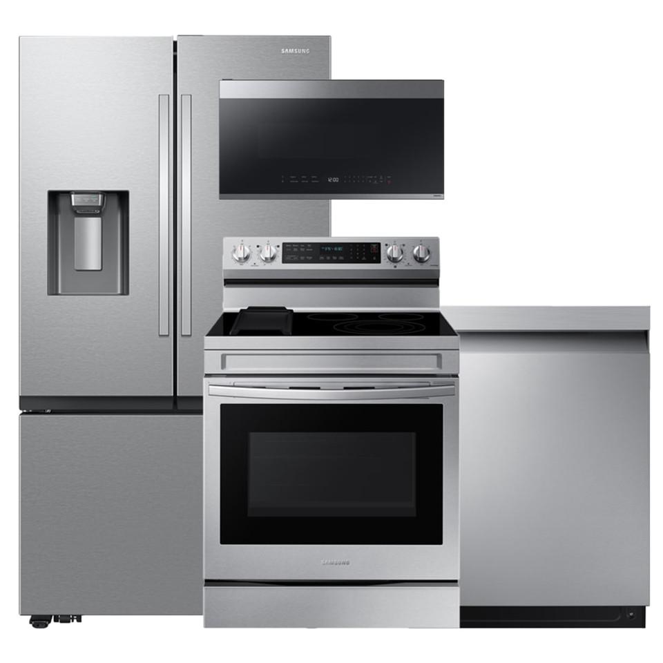 Appliance Packages |  Samsung Stainless French Door 4-pc Package – SFD54674PKG Appliance Packages Appliance Packages