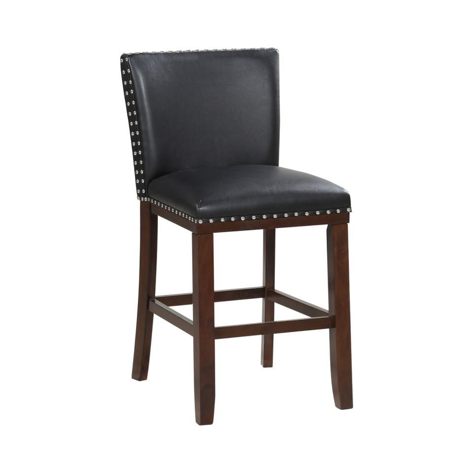 Bar Stools |  Freemont Black Wood Counter Stool Black Bar Stools Bar Stools