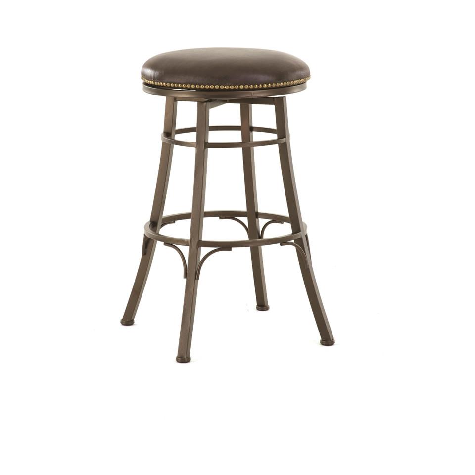 Bar Stools |  Oliver Bronze Metal Swivel Bar Stool Brown Bar Stools Bar Stools