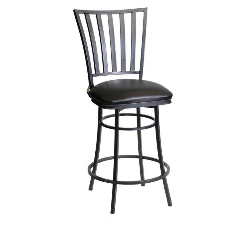 Bar Stools |  Stellan Swivel Counter Stool Black Bar Stools Bar Stools