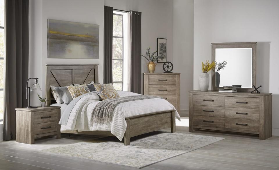 Bedroom Sets |  Adorna Collection 3 pc King Bedroom Set Brown Bedroom Furniture Bedroom Sets