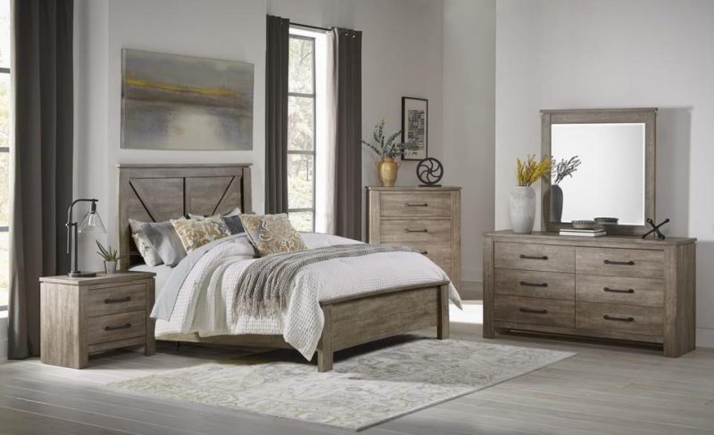 Bedroom Sets |  Adorna Collection 3 pc Queen Bedroom Set Brown Bedroom Furniture Bedroom Sets