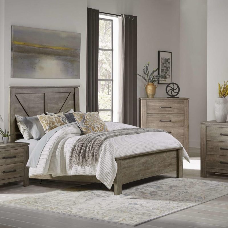 Bedroom Sets |  Adorna Collection 3 pc Queen Bedroom Set Brown Bedroom Furniture Bedroom Sets