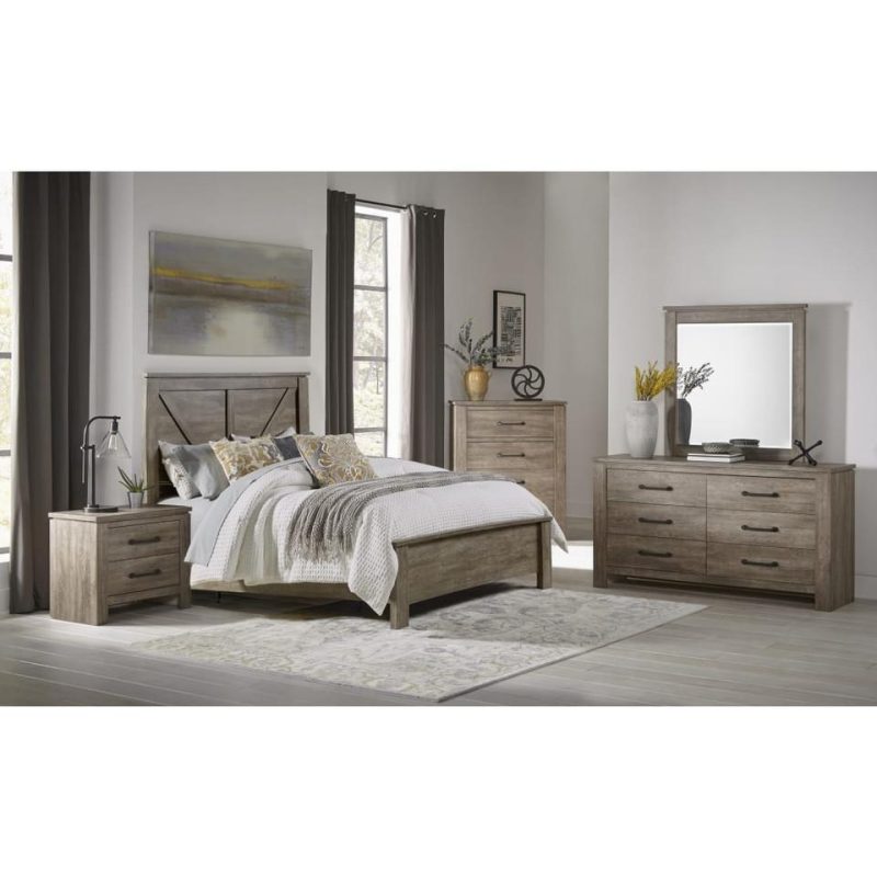 Bedroom Sets |  Adorna Queen 4 pc Bedroom Set Bedroom Furniture Bedroom Sets