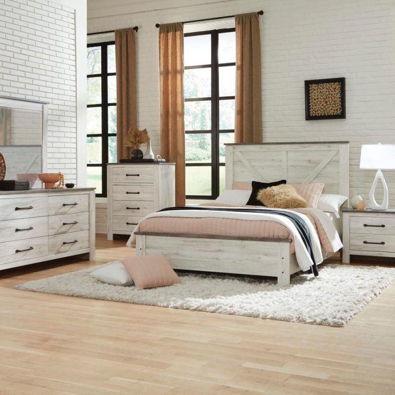 Bedroom Sets |  Adorna White King 3pc Bedroom White Bedroom Furniture Bedroom Sets