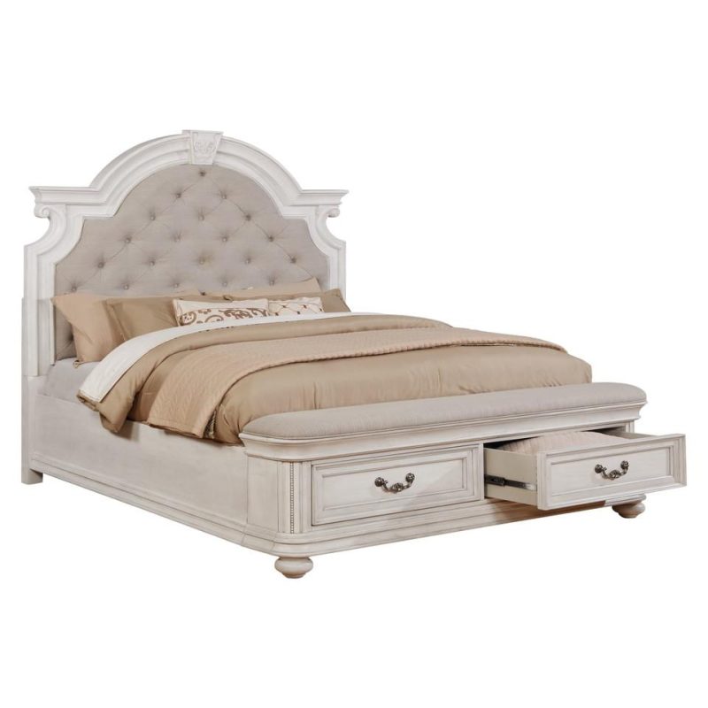 Bedroom Sets |  Brookmont Queen 3 Piece Bedroom White Bedroom Furniture Bedroom Sets