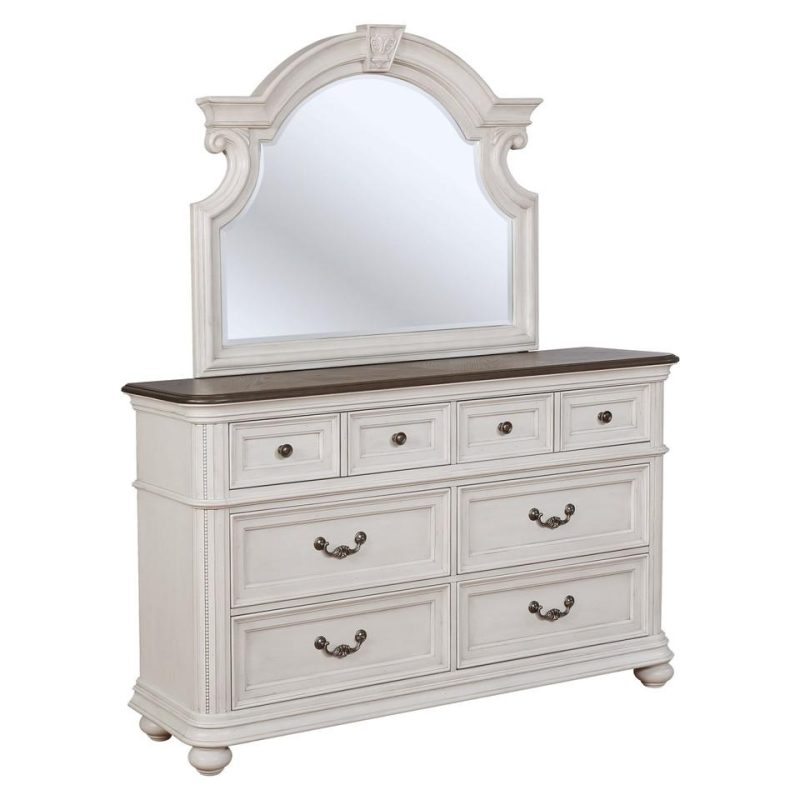 Bedroom Sets |  Brookmont Queen 3 Piece Bedroom White Bedroom Furniture Bedroom Sets