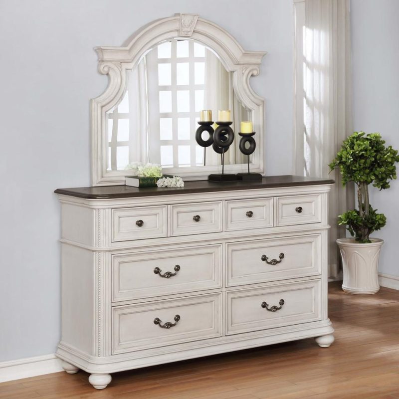 Bedroom Sets |  Brookmont Queen 3 Piece Bedroom White Bedroom Furniture Bedroom Sets