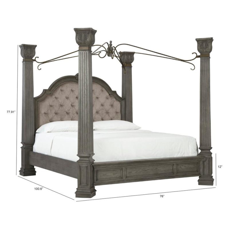 Bedroom Sets |  Colossus 3 pc Queen Bedroom Gray Bedroom Furniture Bedroom Sets