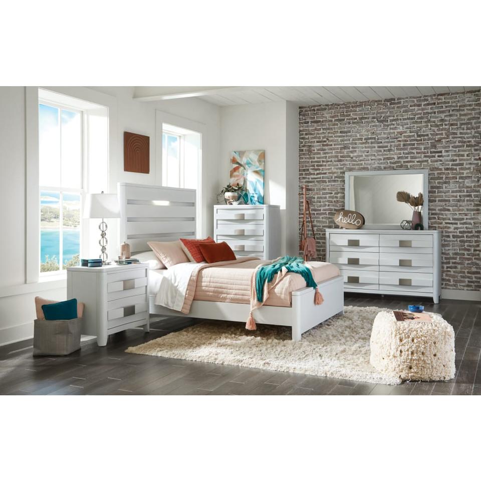 Bedroom Sets |  Dallas White 3-Pc King Bed Set White Bedroom Furniture Bedroom Sets