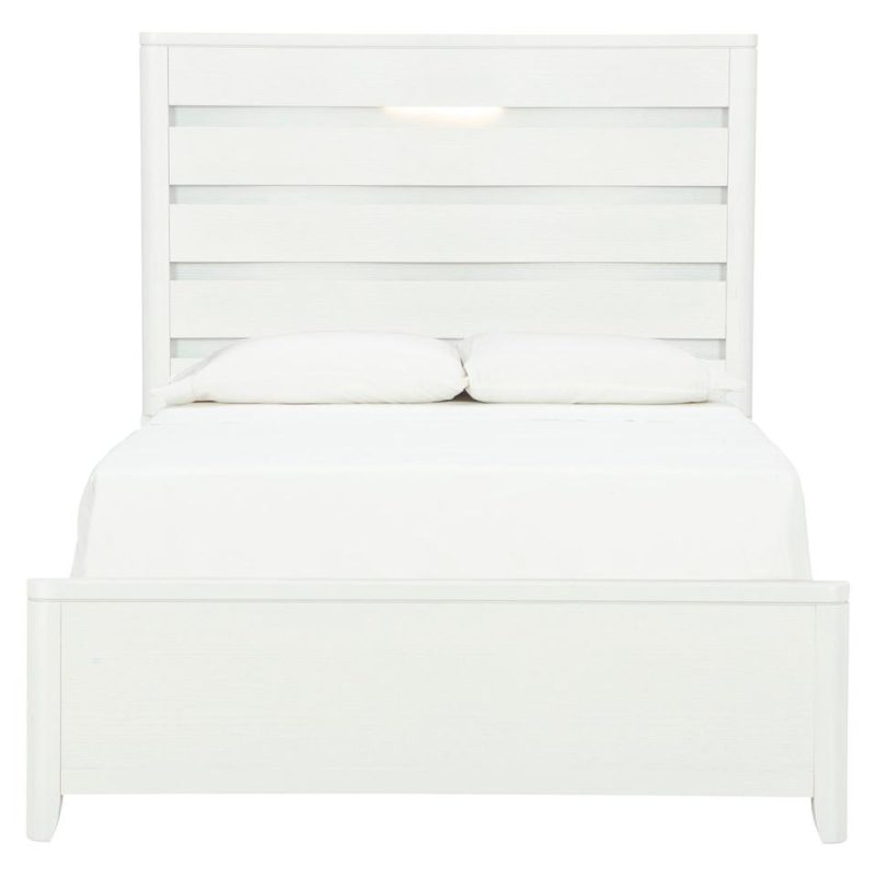 Bedroom Sets |  Dallas White 3-Pc King Bed Set White Bedroom Furniture Bedroom Sets