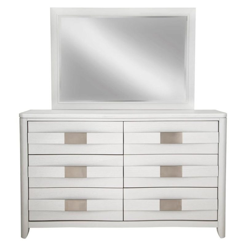 Bedroom Sets |  Dallas White 3-Pc King Bed Set White Bedroom Furniture Bedroom Sets