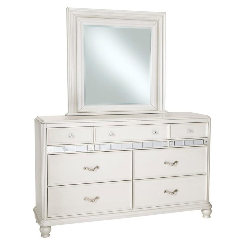 Bedroom Sets |  Gia Collection White 3-pc Queen Bedroom Set White Bedroom Furniture Bedroom Sets