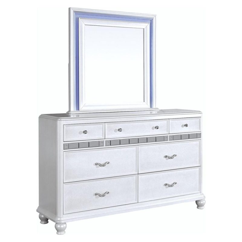 Bedroom Sets |  Gia Collection White 3-pc Queen Bedroom Set White Bedroom Furniture Bedroom Sets