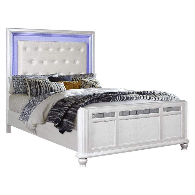 Bedroom Sets |  Gia Collection White 3-pc Queen Bedroom Set White Bedroom Furniture Bedroom Sets