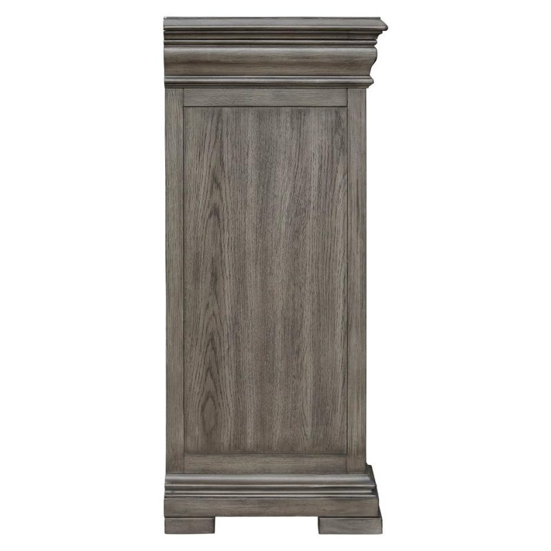 Bedroom Sets |  Newcastle King Panel 3-Pc Bedroom Set Gray Bedroom Furniture Bedroom Sets