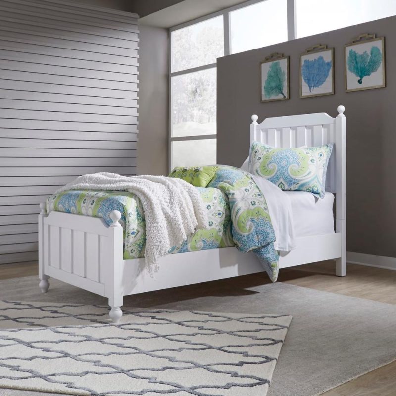 Bedroom Sets |  Sienna White Full Bed White Bedroom Furniture Bedroom Sets