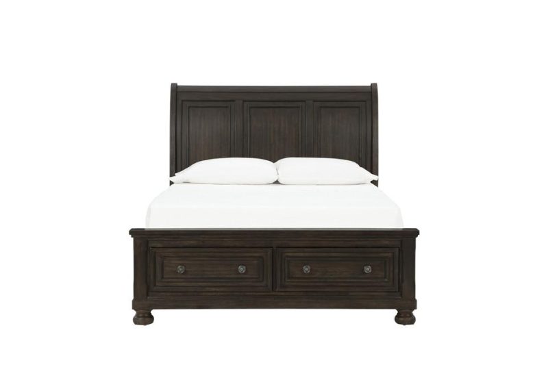 Bedroom Sets |  Spencer Bedroom 3PC Set – Queen Bed, Dresser, Mirror Brown Bedroom Furniture Bedroom Sets