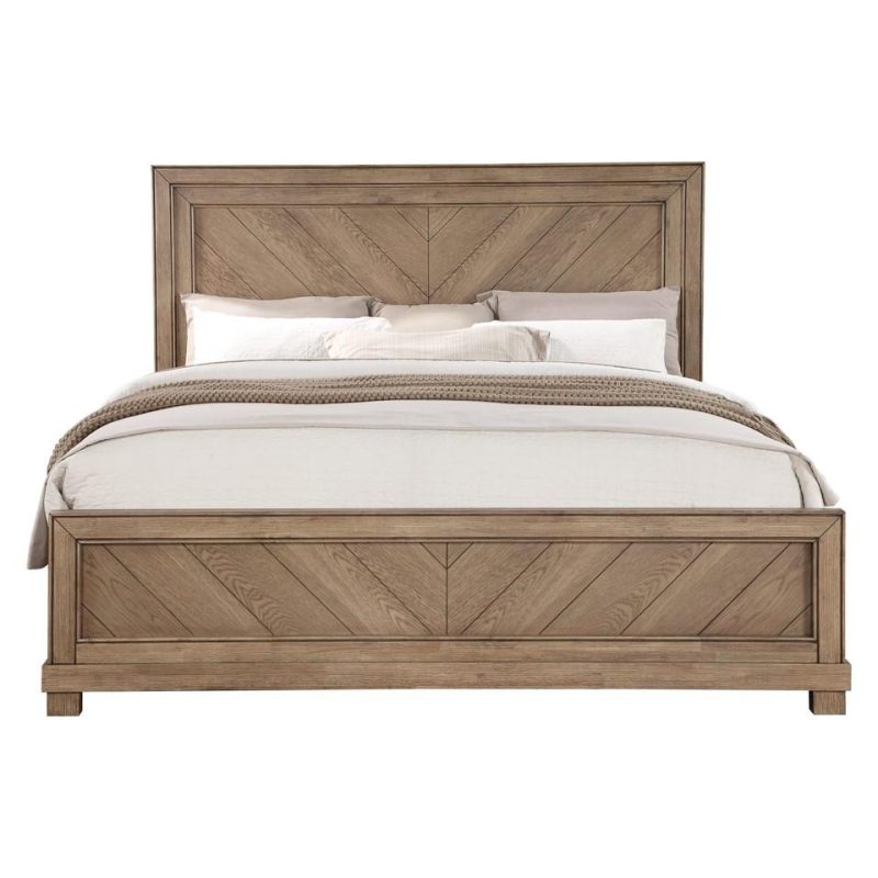 Beds |  Aiden King Bed Brown Bedroom Furniture Beds