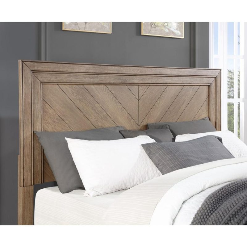 Beds |  Aiden King Bed Brown Bedroom Furniture Beds