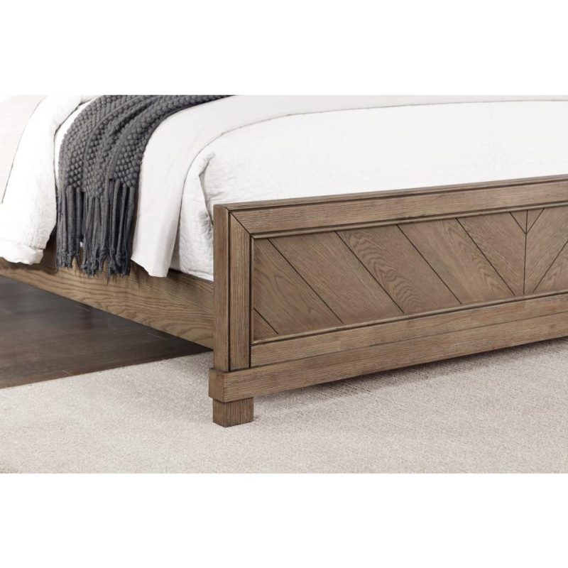 Beds |  Aiden King Bed Brown Bedroom Furniture Beds