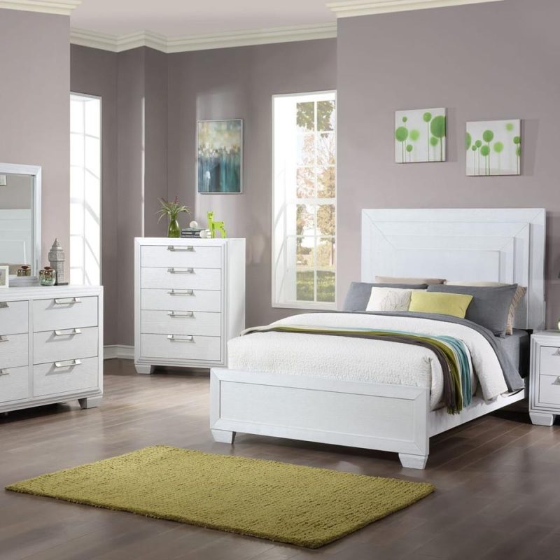 Beds |  Fantasy Queen Bed White Bedroom Furniture Beds