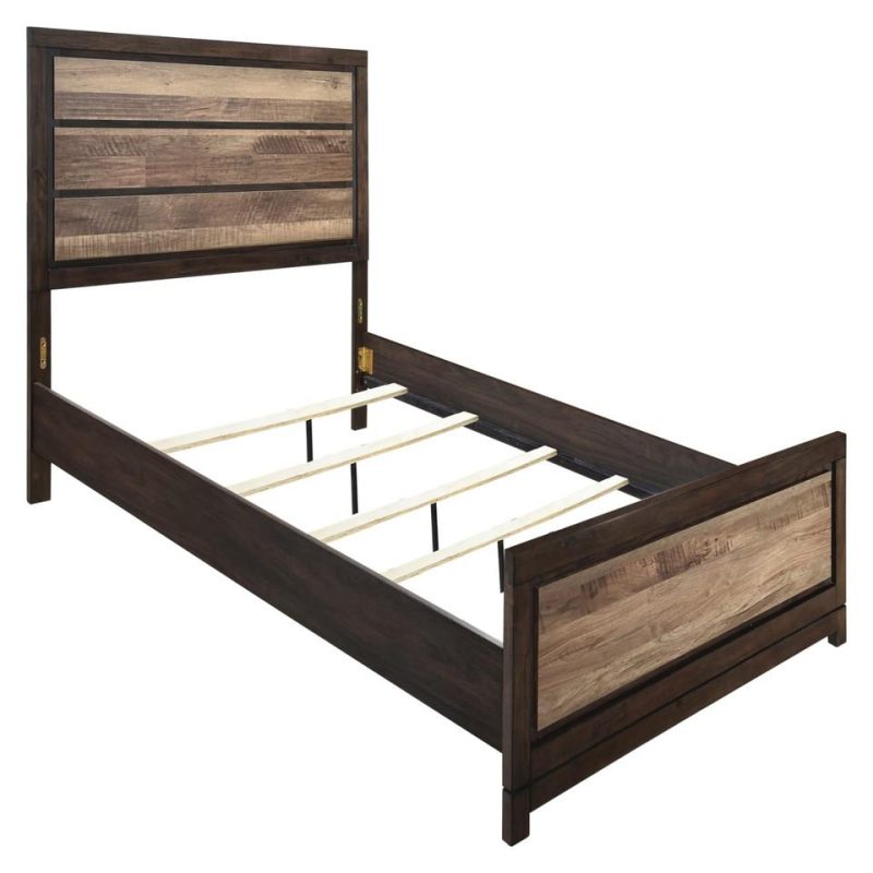 Beds |  Frontier Collection Full Bed Brown Bedroom Furniture Beds