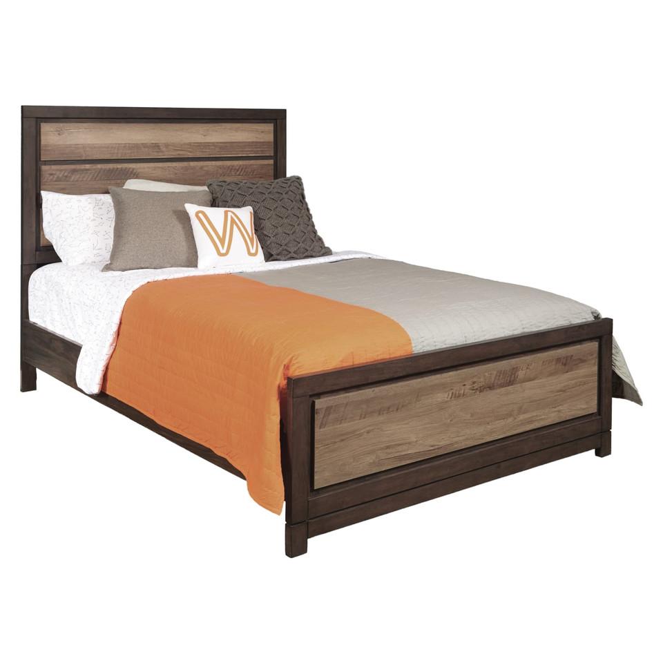 Beds |  Frontier Collection Twin Bed Brown Bedroom Furniture Beds