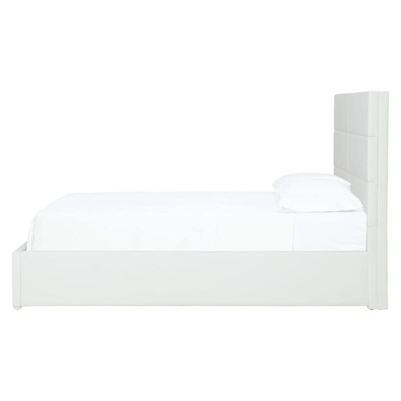 Beds |  Lyla King Bed White Bedroom Furniture Beds