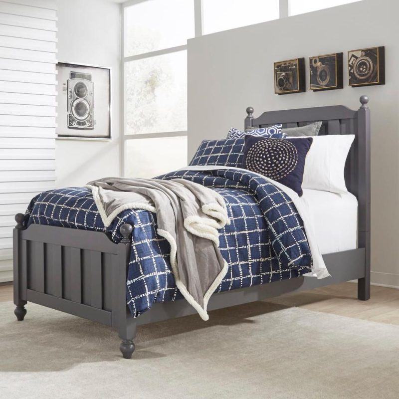 Beds |  Sienna Gray Full Bed Gray Bedroom Furniture Beds