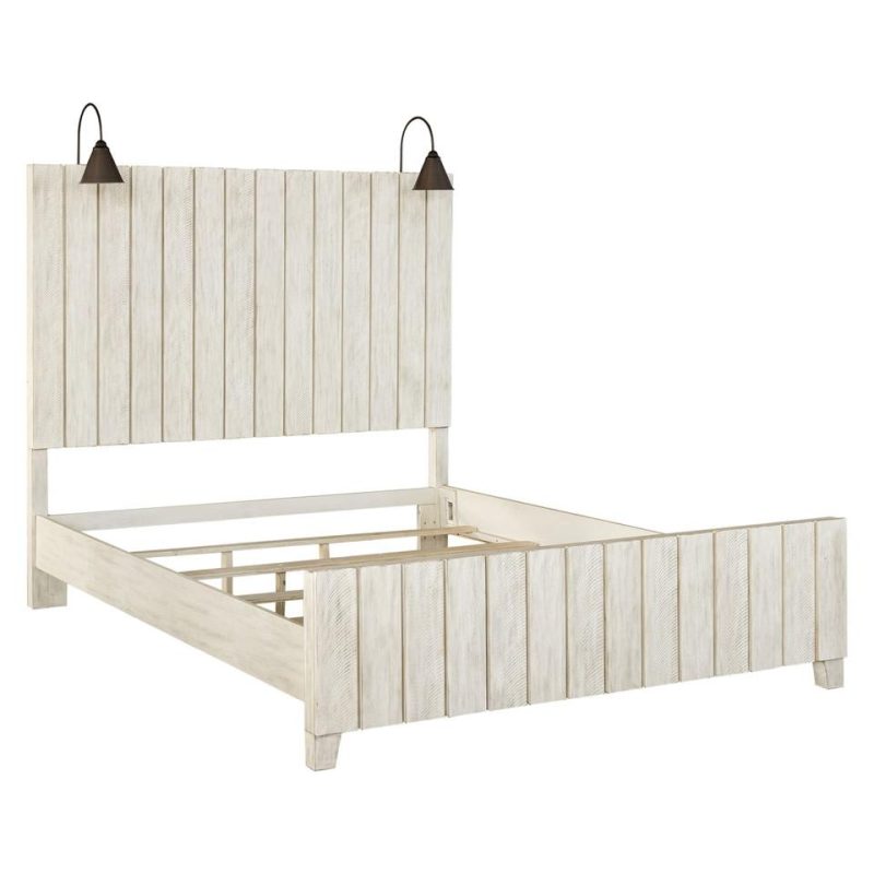 Beds |  Summerville Collection Queen Bed White Bedroom Furniture Beds