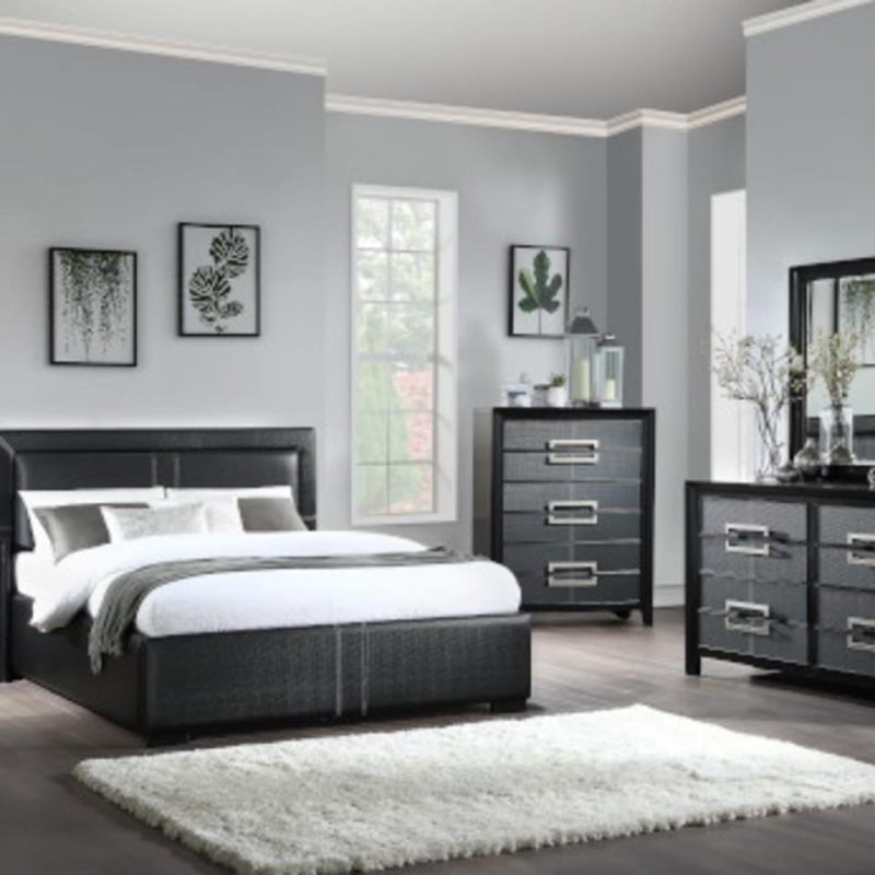 Beds |  Times Square Bed – Queen Bedroom Furniture Beds