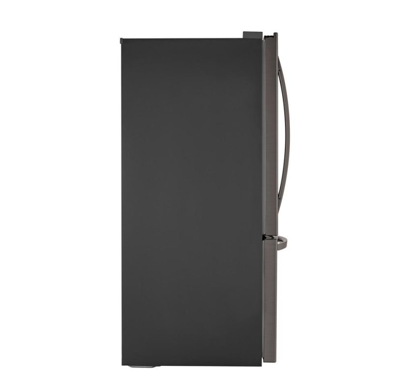 Bottom-Freezer Refrigerators |  LG 26 cu. ft. Bottom Freezer Refrigerator – LRDCS2603D Black Bottom-Freezer Refrigerators Black