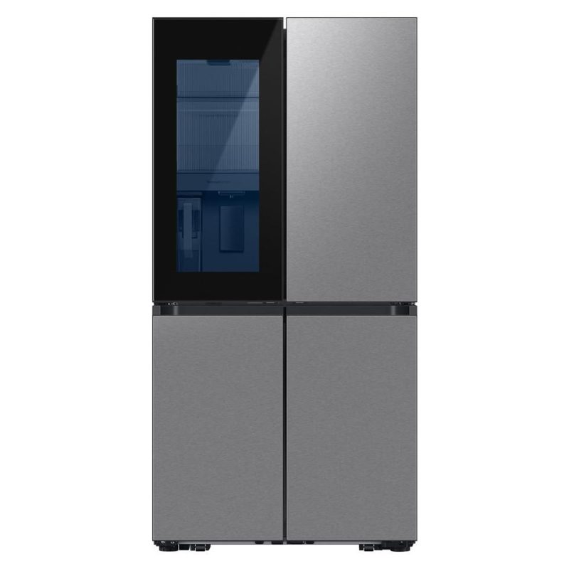 Bottom-Freezer Refrigerators |  Samsung Bespoke 4-Door Flex™ Refrigerator 29 cu. ft. in Stainless Steel with Beverage Zone™ and Auto Open Door –  RF29DB9700QL Stainless Steel Bottom-Freezer Refrigerators Bottom-Freezer Refrigerators