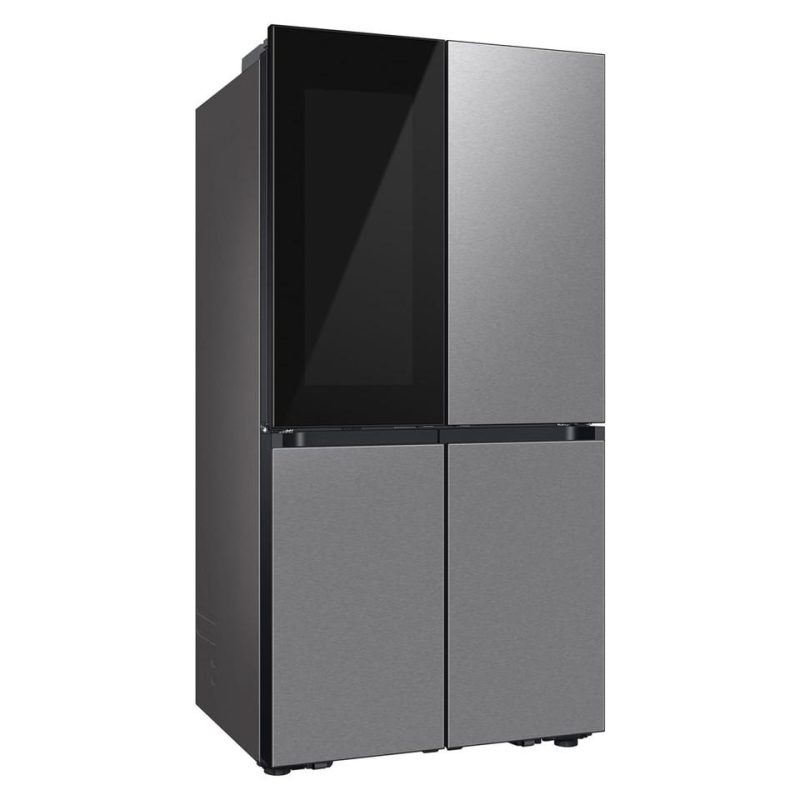 Bottom-Freezer Refrigerators |  Samsung Bespoke 4-Door Flex™ Refrigerator 29 cu. ft. in Stainless Steel with Beverage Zone™ and Auto Open Door –  RF29DB9700QL Stainless Steel Bottom-Freezer Refrigerators Bottom-Freezer Refrigerators