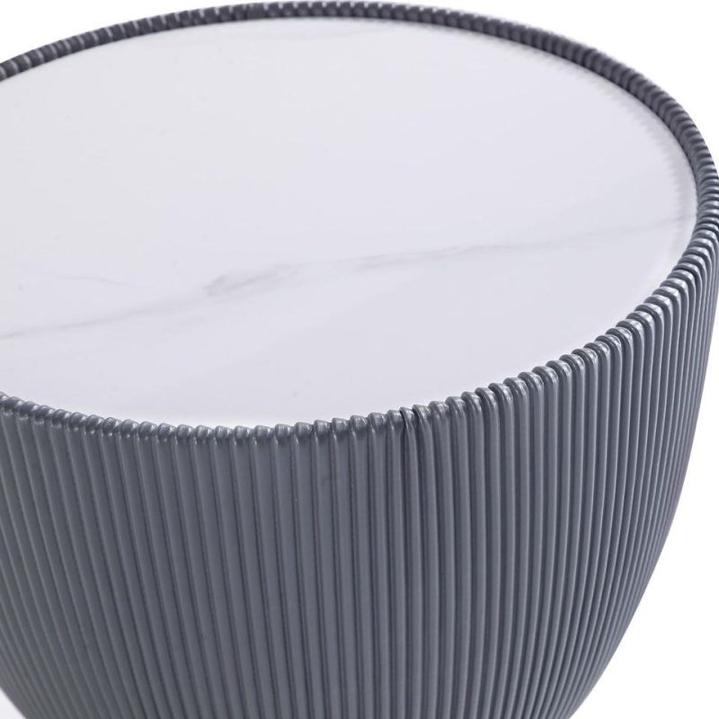 Coffee & End Tables |  Anderson End Table 1.0 and End Table 2.0 in Gray – Set of 2 Gray Coffee & End Tables Coffee & End Tables