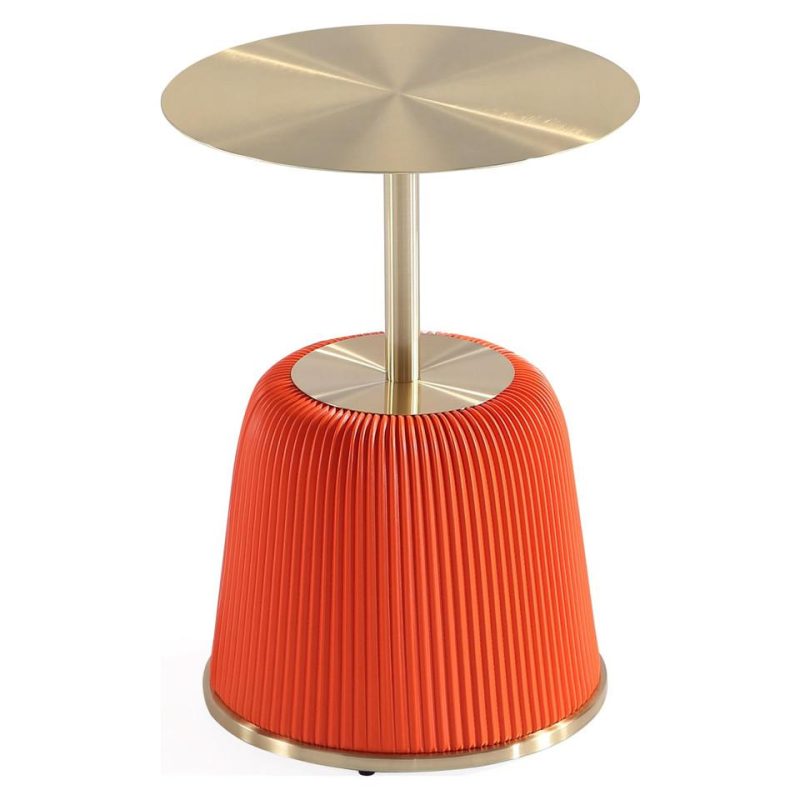 Coffee & End Tables |  Anderson End Table 1.0 and End Table 2.0 in Orange – Set of 2 Orange Coffee & End Tables Coffee & End Tables