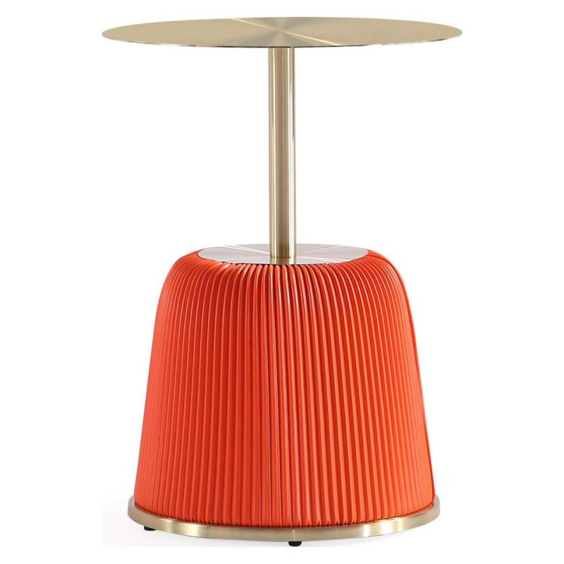 Coffee & End Tables |  Anderson End Table 1.0 and End Table 2.0 in Orange – Set of 2 Orange Coffee & End Tables Coffee & End Tables