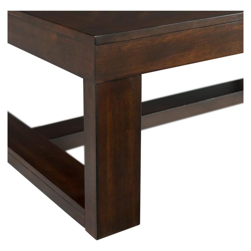 Coffee & End Tables |  Cedar Creek 3Pc Occasional Set Brown Coffee & End Tables Brown