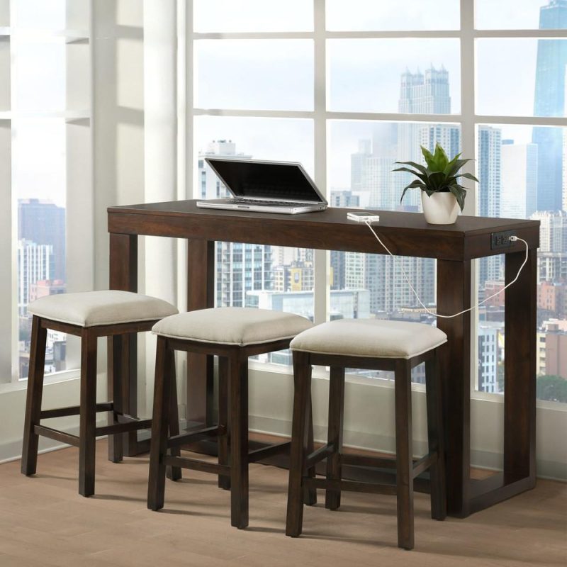 Coffee & End Tables |  Cedar Creek Table Set Brown Coffee & End Tables Brown