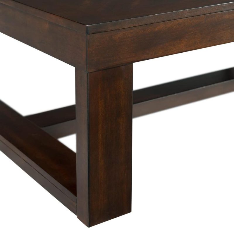 Coffee & End Tables |  Cedar Creek Table Set Brown Coffee & End Tables Brown