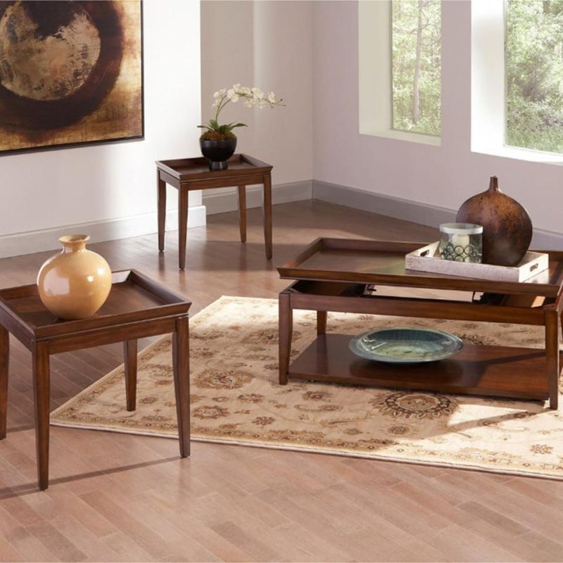 Coffee & End Tables |  Clemson End Table Brown Coffee & End Tables Brown