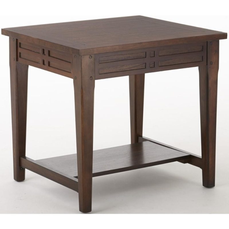 Coffee & End Tables |  Crestline Table Set Brown Coffee & End Tables Brown