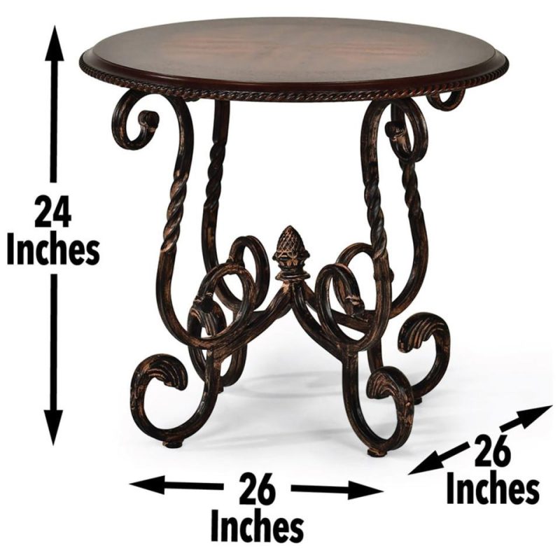 Coffee & End Tables |  Crowley End Table Brown Coffee & End Tables Brown