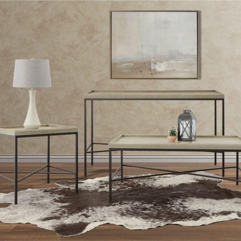 Coffee & End Tables |  Logan Sofa Table Cream Coffee & End Tables Coffee & End Tables