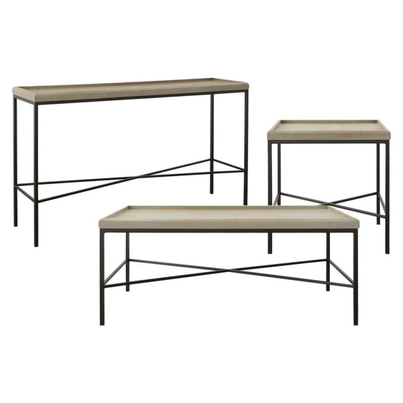 Coffee & End Tables |  Logan Table Set Brown Coffee & End Tables Brown