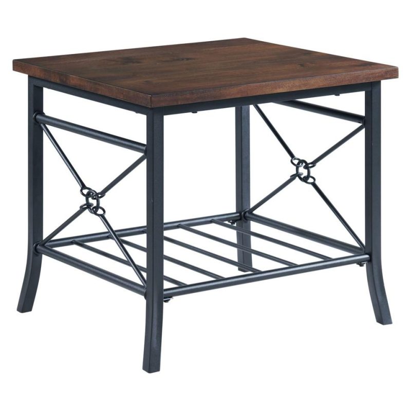 Coffee & End Tables |  Mica 3pk Occasional Table Set Brown Coffee & End Tables Brown