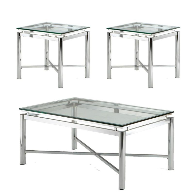 Coffee & End Tables |  Nova Table Set Gray Coffee & End Tables Coffee & End Tables